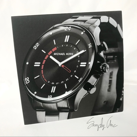 LAST 1 ⭐️ MK Black Access Hybrid smartwatch - Picture 2 of 8